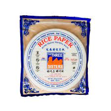 3Sister Rice Paper 22cm 375g