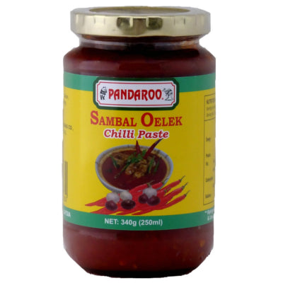 Sambal Oelek Chilli Paste Pandaroo 340g