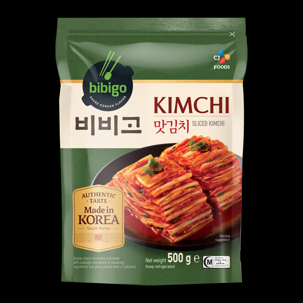 CJ Bibigo Sliced Kimchi 500g