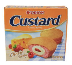 Orion Custard Cake Cheeseberry 23gx12pk