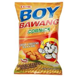 Boy Bawang Corn-Cornick Chilli Cheese Boy 80g