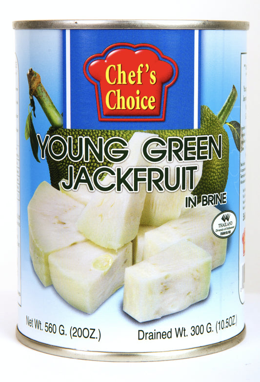 CHEF CHOICE GREEN JACKFRUIT IN BRINE 565G