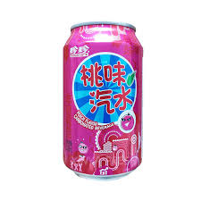 ZZ PEACH SODA DRINK 330ML