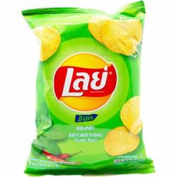 Lay Potato Chip Sweet Basil 50g