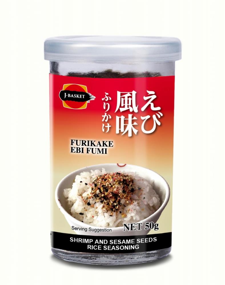 JB RICE SEASONING FURIKAKE SHRIMP & SESAME 50G