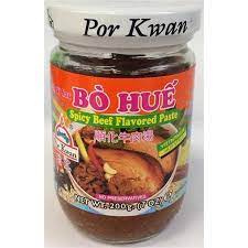 SPICY BEEF PASTE POR KWAN 200G