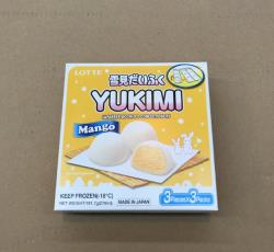 Lotte Mini Yukimi Daifuku Mango 9pcs