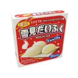 Lotte Mini Yukimi Daifuku Vanilla 9pcs