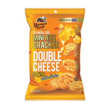 Younger Farrm Mini Rice Cracker Double Cheese  60g