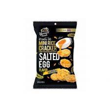 Younger Farrm Mini Rice Cracker SALTED EGG 60G