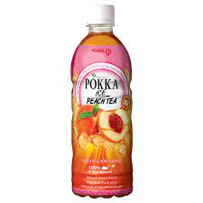 POKKA PEACH TEA 500ML