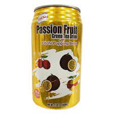 RICO PASSION FRUIT GREEN TEA 340ML