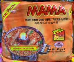 MAMA Creamy Tom Yum Noodle 5pk* 90G