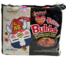 SAMYANG HALF SPICY CHICKEN NOODLE 140G X 5PK