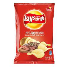 LAY POTATO TEXAS GRILLED BBQ 70G