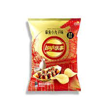 LAY POTATO TAKOYAKI OCTOPUS BALL 70G