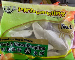 Mr Dumpling Pork & Chive 500G