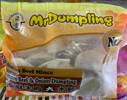 Mr Dumpling Beef & Onion 500G