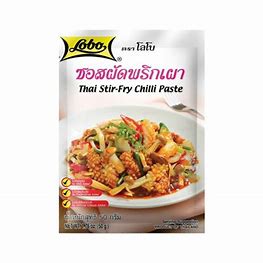 LOBO THAI STIR FRY CHILLI PASTE 50G