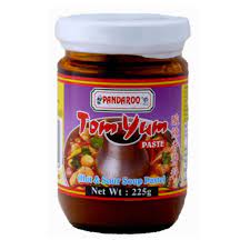 TOM YUM PASTE PANDAROO 225G