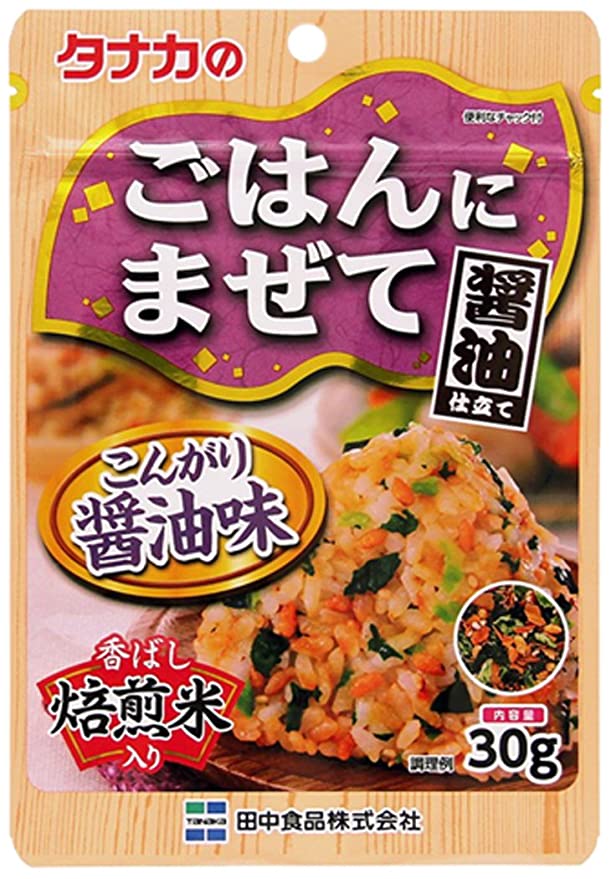 Tanaka Shoku Rice Seasoning Soy Sauce 30g